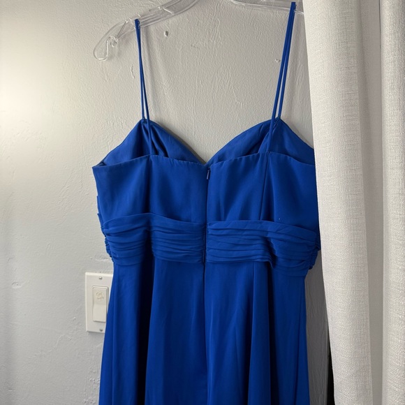 Blue David’s Bridal Dress Size 12 - Picture 5 of 6